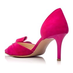 Pantofi piele naturala Fabiana Fuchsia - sau Orice Culoare